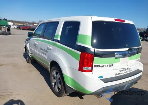 2013 Honda Pilot Ex-L z USA, uszkodzony, nr VIN 5FNYF3H63DB042987